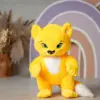 Кот Филиус жёлтый